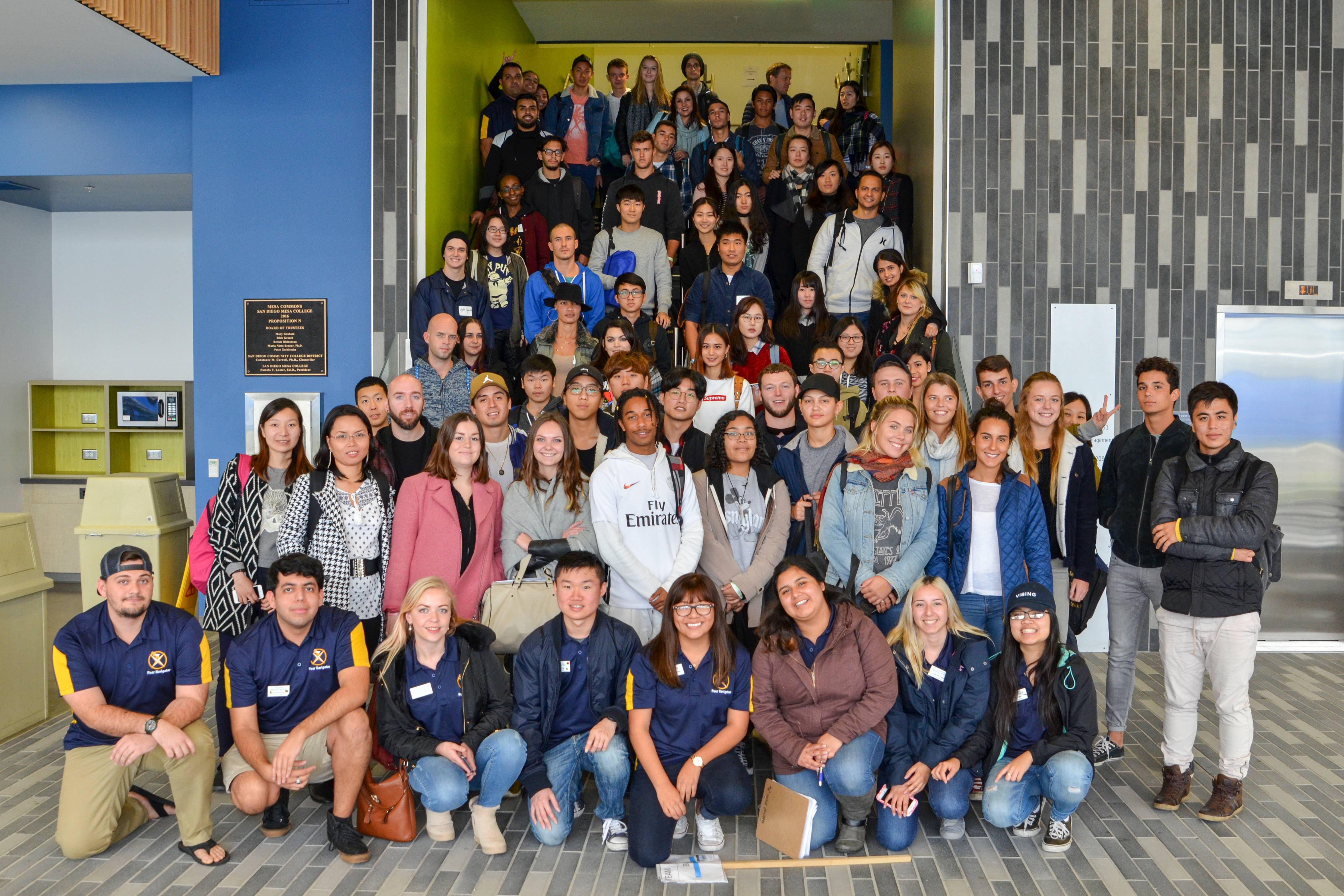 San Diego Mesa College welcomed about 150 new students to the campus during the pilot Winter and Saturday CRUISE (Creating Rich Unique Intellectual Student Experiences), orientations during the week of Jan. 10.