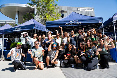 A group of students at Mesa college.