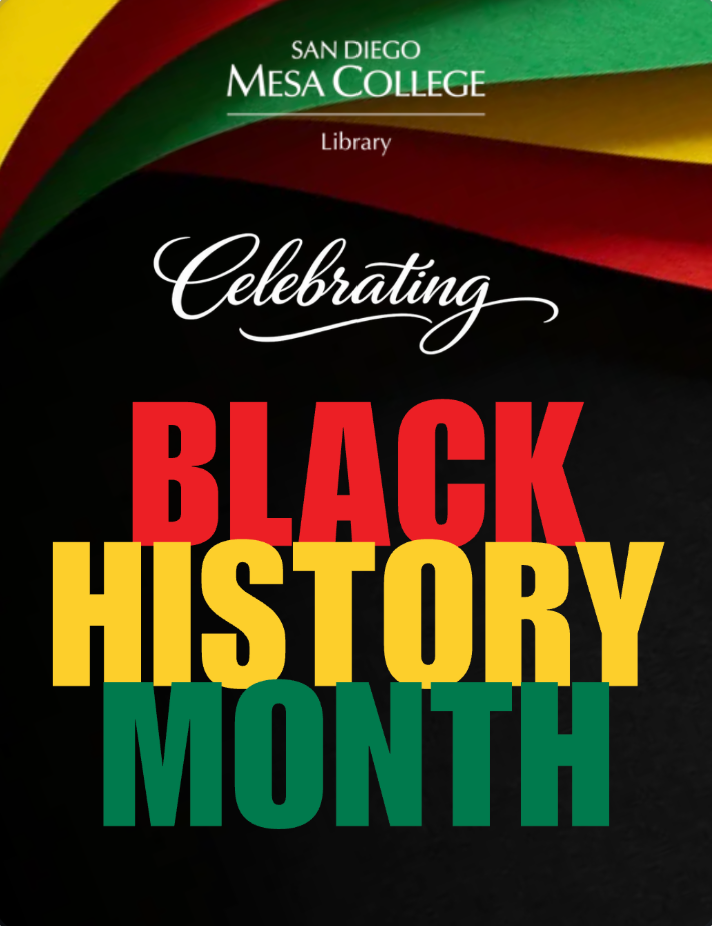 Black History Month Red, Yellow, and Green graphic